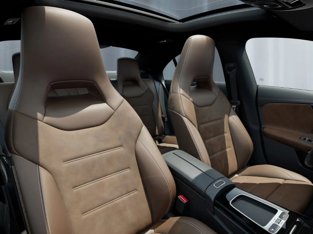 Mercedes-Benz CLA kupé Nová komfortní sedadla